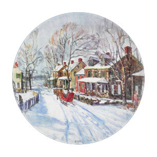 Winter Wonderland Cutting Board