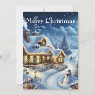 Winter Wonderland Delights Christmas Card