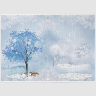 Winter Wonderland Design Series 6  Tissue Paper