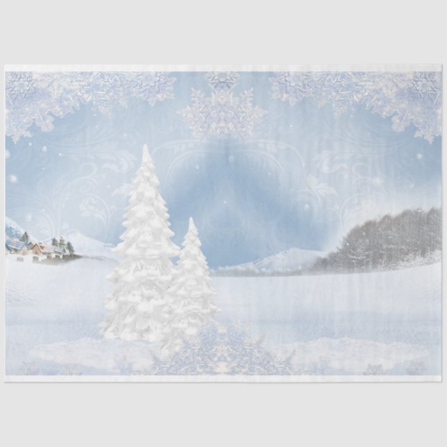 Winter Wonderland Design Series 7 Tissue Paper (Front)