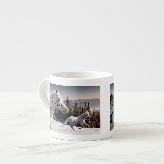 Winter Wonderland Espresso Cup (Front Left)