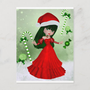 Winter Wonderland Fairy Postcard