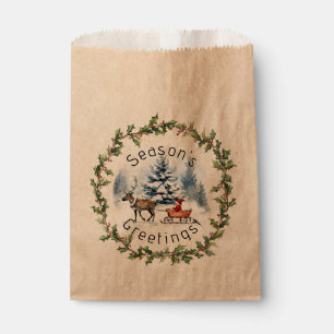 Winter Wonderland Favour Bag
