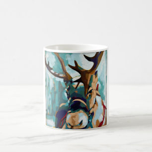 Winter Wonderland - Festive Antlers Coffee Mug