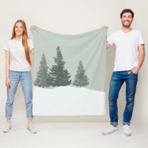 Winter Wonderland Forest Trees 