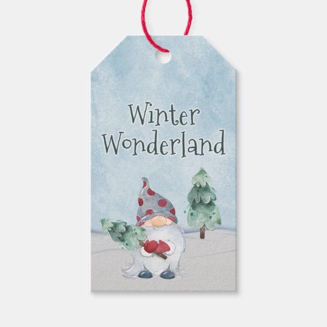 Winter Wonderland Gift Tags (Front)