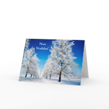 Winter Wonderland Greeting Card