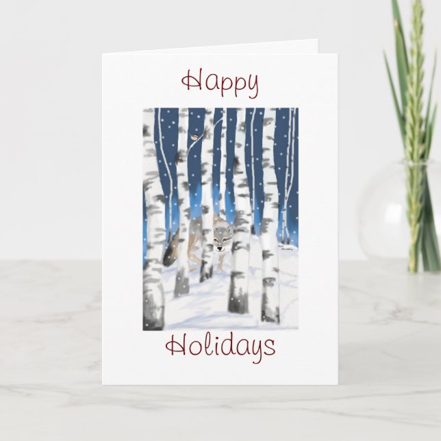 Winter Wonderland Holiday Card (Front)