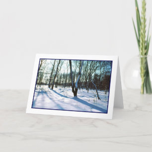 'Winter Wonderland' Holiday Card - Blank