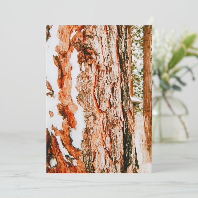 Winter Wonderland in Bend - Oregon  Holiday Card (Standing Front)