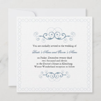 Winter Wonderland Invitation