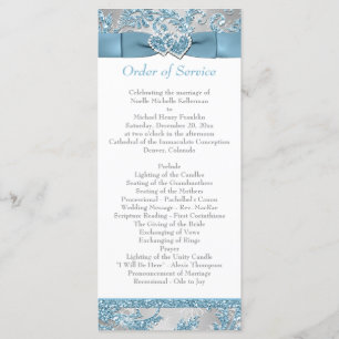 Winter Wonderland, Joined Hearts Wedding Program 2