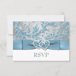 Winter Wonderland, Joined Hearts Wedding RSVP 2