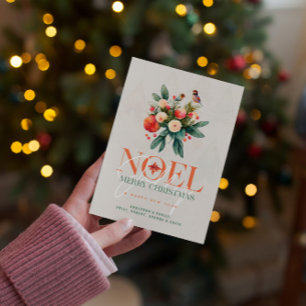 Winter Wonderland Joyful Noel Holiday Card