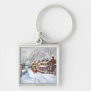 Winter Wonderland Key Ring