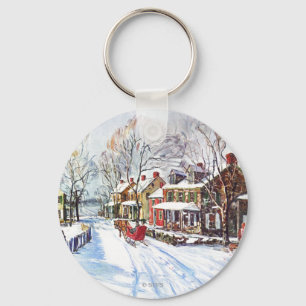Winter Wonderland Key Ring