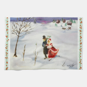 Winter Wonderland Kitchen Towel