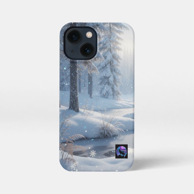 Winter Wonderland Lake iPhone Case (Back)