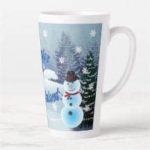 Winter Wonderland Latte Mug