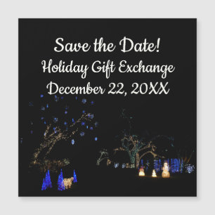 Winter Wonderland Lights Save the Date