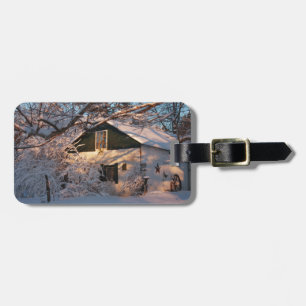 Winter Wonderland Luggage Tag