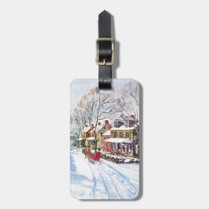 Winter Wonderland Luggage Tag