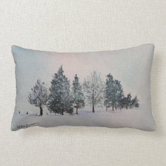 Winter Wonderland Lumbar Throw Pillow