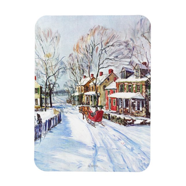 Winter Wonderland Magnet (Vertical)