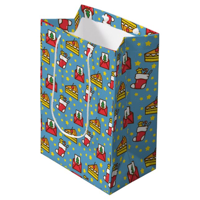 Winter Wonderland Medium Gift Bag (Front Angled)