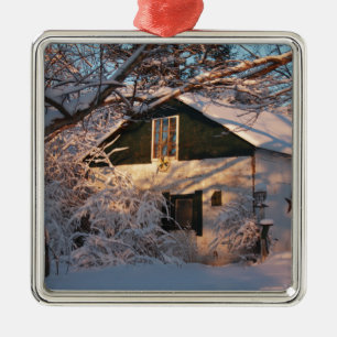 Winter Wonderland Metal Ornament