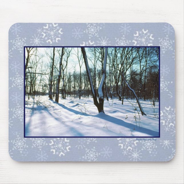 'Winter Wonderland' Mousepad (Front)