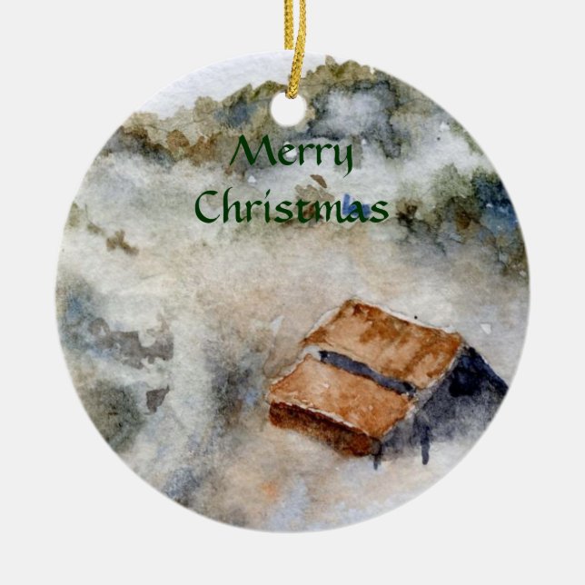 Winter Wonderland Ornament (Front)