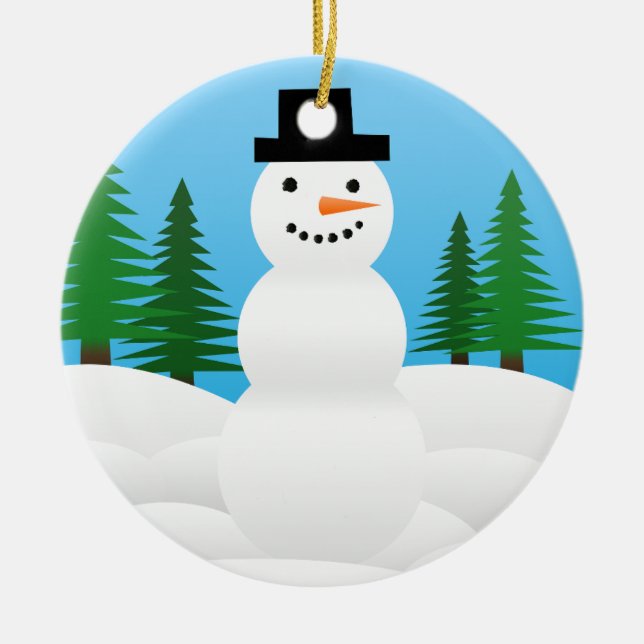 Winter Wonderland Ornament (Front)