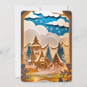 Winter Wonderland Party Invitation