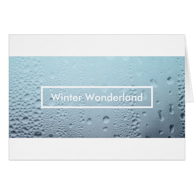 winter wonderland party window (Front Horizontal)