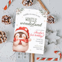 Winter Wonderland Penguin Birthday