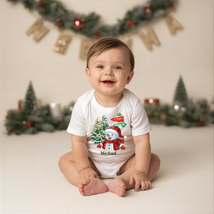 Winter Wonderland - Personalised Baby Bodysuit