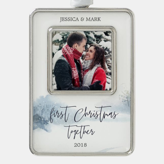 Winter Wonderland | Personalised Photo Ornament (Front)