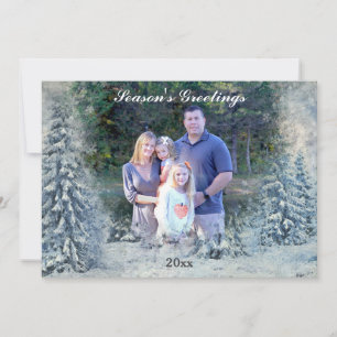 Winter Wonderland Photo Holiday Card