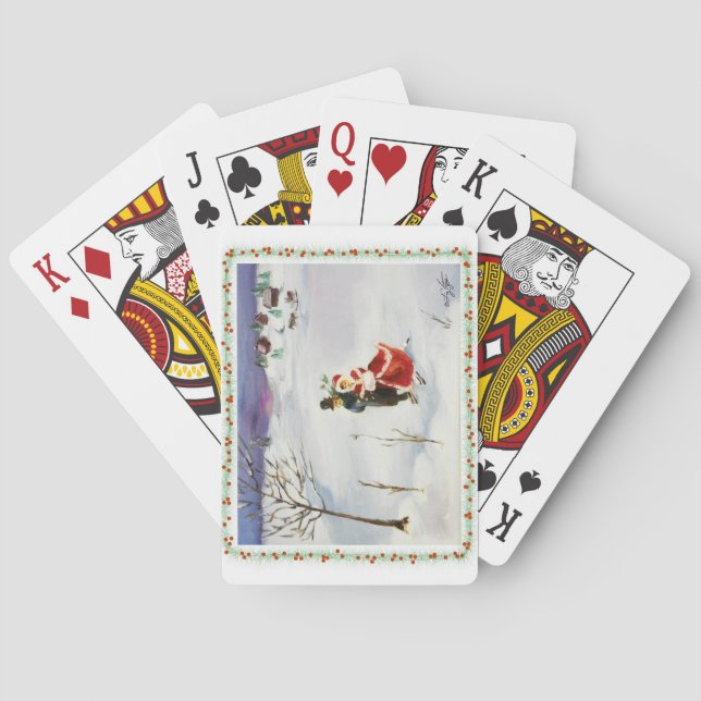 Winter Wonderland Playing Cards (Back)