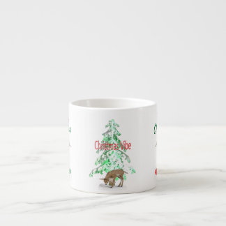 Winter Wonderland Reindeer  Espresso Cup