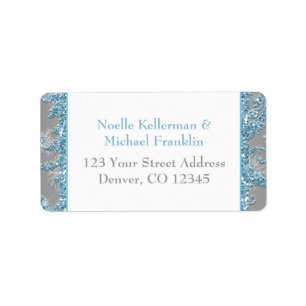 Winter Wonderland Return Address Label 2