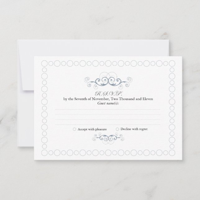 Winter Wonderland RSVP Card (Front)