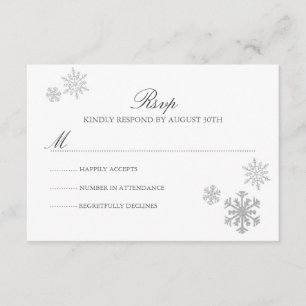 Winter Wonderland RSVP Card