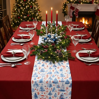 Winter Wonderland Short Table Runner