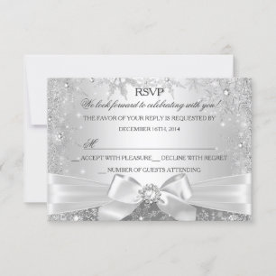 Winter Wonderland Silver RSVP