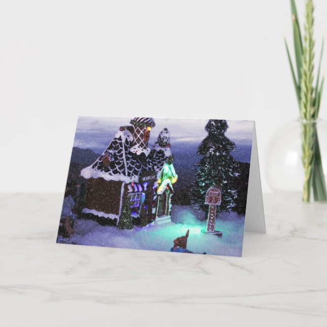 Winter Wonderland Snow Scene 2020 Card (Front)