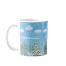 "Winter Wonderland: Snow & Stars"