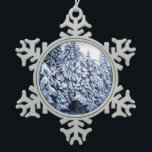 Winter Wonderland  Snowflake Pewter Christmas Ornament<br><div class="desc">Winter Wonderland</div>