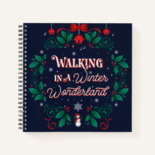 Winter Wonderland Square Notebook 8.5x8.5